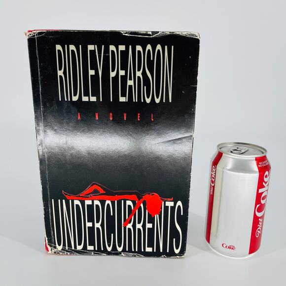 Undercurrents, a hardcover novel / book by Ridley Pearson - Good Used Condition - Picture 10 of 13